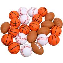 PU Faszienball Lacrosse Muskelentspannung Übung Sport Fitness Yoga Erdnuss Massageball Triggerpunkt Stress Erwachsene Dekompressions Handtraining Ball, Stressball - Verschiedenfarbig - Übersicht 6