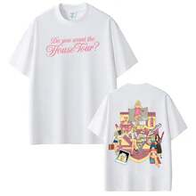 House Tour 2026 Graphic T-Shirt For Men And Women Harajuku Fashion T-Shirts Short-Sleeved Loose Casual Cotton T-Shirts - White - View 2