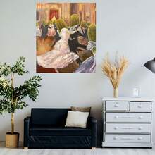 Lienzo artístico 2D plano con marco, divertida imagen de pepino bailarín, impresión impresionista para decoración de pared en cocina, sala de estar, oficina en casa y más, decoración para fiestas de cumpleaños, regalo para el Día de la Madre, Año Nuevo, Pascua, Ramadán, decoración de pared para oficina en sala de estar, regalo perfecto y decoración de pared - Enmarcado - Ver 5