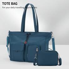Bộ túi xách nữ thời trang tối giản mới, túi đeo vai, túi tote dung tích lớn, túi xách công sở đa năng, ví, túi đeo vai học sinh, túi xách rộng rãi, dễ mang theo, bộ túi xô nữ thời trang đa năng dung tích lớn mới năm 2026, túi xách đeo vai chéo thanh lịch tối giản phong cách thường ngày. - Nhiều màu - Xem 13