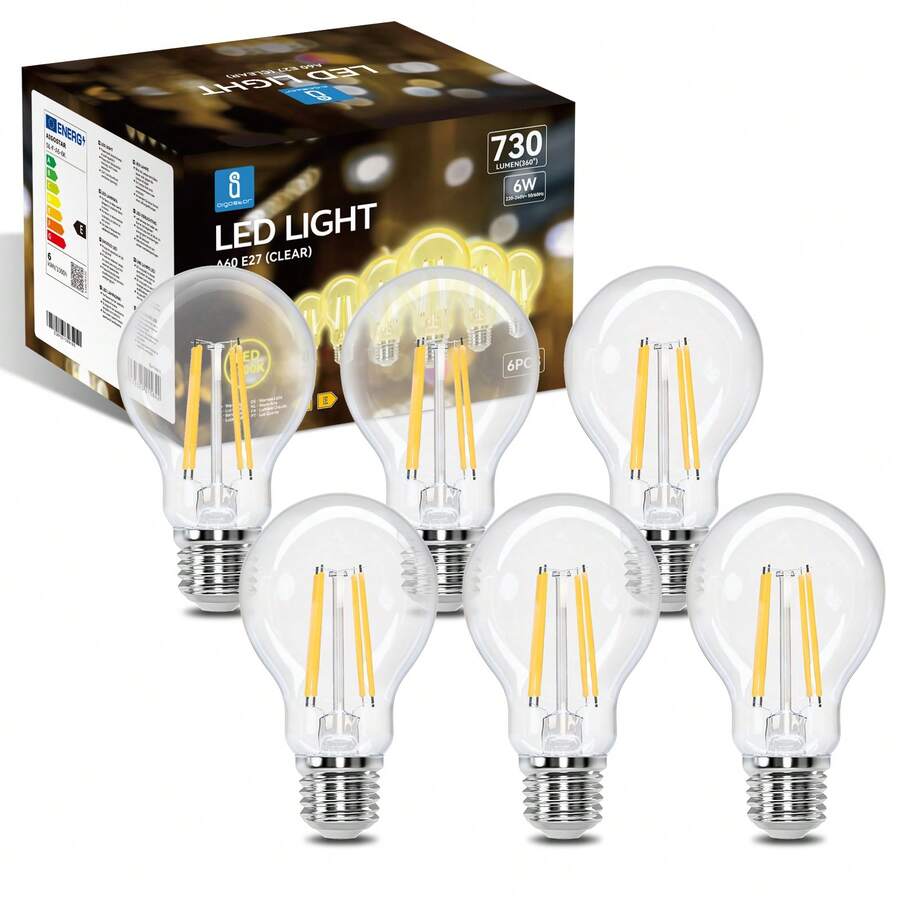 LED Bulbs - 6 วัตต์ 2700K - ดู 1