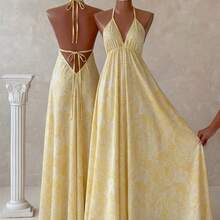 Women Midi Dresses - Marrón - View 3