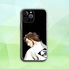 2026 Youthful And Modern Cell Phone Case, Anime And Cartoon Print, MX, Urban Style ActualB-Bleach Anime Aizen Phone 16, 15, 14, 13, 12, 11 Pro, Plus, X, XS, XR, SE4, E Transparent Soft Cover  17 Pro Max - Z6 - 查看 8