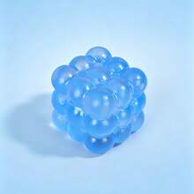 New Malt Squeeze Stress Relief Cube Toy, Ultra-Thin Squeeze Malt Anti-Pressure Toy, 1pc Soft Slow Rebound Water Cube Toy, Grape Texture, Slow Rebound, Durable, Suitable For Students, Teenagers/Adults, Ideal As Holiday Surprise Stress Relief Gift, Holiday/Birthday Gift, Halloween Gift, Christmas Gift, Christmas Eve Gift - Multicolor - View 15