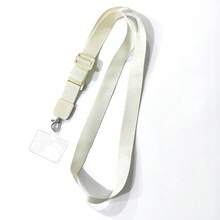 High-Quality Solid Color Adjustable Wide Phone Lanyard, Can Be Worn Diagonally Across The Body To Prevent Phone Loss, Simple Design Also Suitable For Wearing Around The Neck, Fits Various Smartphone Cases - Multicolor - View 16