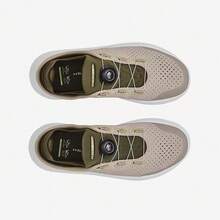 Under Armour Sepatu latihan ringan, peredam guncangan, anti selip, tahan aus, dengan pengunci kenop, sepatu latihan model slip-on. - Mocha Brown - View 4