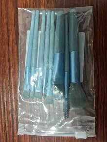 Bộ 8 cọ trang điểm, bộ cọ trang điểm kết hợp, bộ sưu tập cọ trang điểm, bộ dụng cụ trang điểm, bộ cọ trang điểm hoàn chỉnh - A - Xem 12