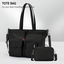 Bộ túi xách nữ thời trang tối giản mới, túi đeo vai, túi tote dung tích lớn, túi xách công sở đa năng, ví, túi đeo vai học sinh, túi xách rộng rãi, dễ mang theo, bộ túi xô nữ thời trang đa năng dung tích lớn mới năm 2026, túi xách đeo vai chéo thanh lịch tối giản phong cách thường ngày. - Nhiều màu - Xem 12