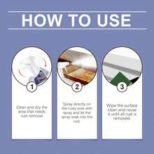 Steel Rust Remover, Bolt & Screw Metal Rust Stain Cleaner, Household Rust Cleaning Agent - Liquid - View 7