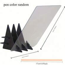 1pc Optical Refraction Drawing Board, Zero-Foundation Hand-Drawn Tracing Tool, Student Anime Sketching Aid, Made With High-Definition Transparent Optical Lens, Using Lens Imaging Principle To Clearly Project Patterns From Tablet/Phone Onto Drawing Paper, Achieving 1:1 Tracing And Copying, Easy For Beginners To Use. - A - View 8