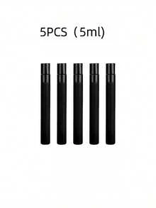 5/10/20pcs (2ML/3ML/5ML) Refillable Portable Perfume Spray Bottles, Mini Perfume Refillable Sprayer, Cosmetic Essence Water Storage Container, Perfume Spray Bottle, Perfume Spray Pump Box, Mini Pocket Perfume Sprayer, Refillable Perfume Dispenser Transfer Tool - Black - View 11