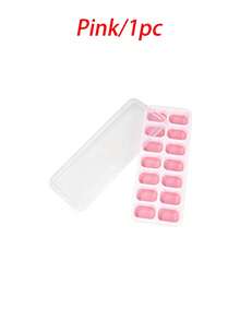 1/2 pièces Bac à glaçons en silicone avec couvercle amovible, moule à glace souple à démoulage facile, empilable et réutilisable, convient pour la maison, le réfrigérateur, le bar, les cocktails, les boissons, l'utilisation estivale - multicolore - Voir 13