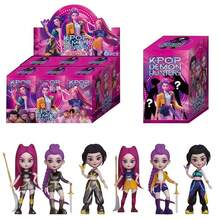 1 mẫu trang trí sáng tạo nhân vật hoạt hình anime K-Pop DemonHunters, đồ trang trí bàn làm việc HUNTR, tất Giáng sinh làm quà tặng, quà nhỏ cho tiệc lễ Valentine, Phục sinh và ngày lễ - Nhiều màu - Xem 9