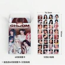 92 thẻ K-Pop BABY MONSTER, Thẻ nhỏ tự in hình album mới "CHOOM", Hình dán ngôi sao sưu tầm, Thẻ sưu tập tự in LOMO + Hình dán - Nhiều màu - Xem 10