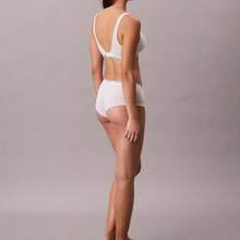 Calvin Klein Cotton Modal Balance Padded Wirefree Bralette Underwear  Women  Bras + Bralettes QP3271 - Hoa thạch thảo tuyết - Xem 5