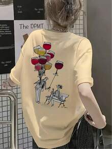 Women T-Shirts - Dark Gray - View 5