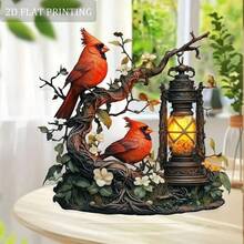 2D Acrylic Creative Chicken Decor, Multifunctional Bohemian Style Desktop Decoration - B - View 10