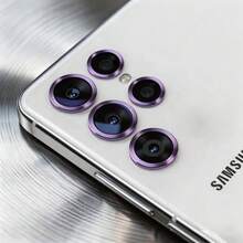 Arvin 9H High Definition CD Texture Camera Lens Protector, With Installation Positioning Tool, Anti-Drop Anti-Shatter Metal Independent Ring Tempered Glass Lens Cover, Strong Adhesion Phone Camera Screen Protector, Compatible With Samsung Galaxy S26 Ultra S26 Plus S26 S25 Ultra S25 Plus S25 FE S24 Ultra S24 Plus S24 A57 A37 Galaxy Z Fold7 Fold6 Galaxy Z Flip7 Flip6 - Purple - View 21