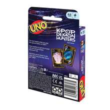 Mattel Mattel UNO K-Pop 怪物狩猎卡牌游戏，适合 2-10 名玩家，儿童和成人游戏之夜，包含特殊规则 - JRV01 - 查看 9