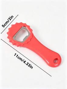 Personalized Laser Engraved Bottle Opener - Customizable With Your Own Name / Text, Durable Stainless Steel + Plastic Handle, Multiple Colors Available, Perfect For Beer Lovers, Groomsmen Gifts, Wedding Parties, Daily Bar And Kitchen Use, Unique Customized Keepsake - Multicolor - View 2