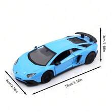 Burago 1:36比例兰博基尼锌合金压铸模型车，创意模型玩具摆件，适合青少年和成人收藏，可用作房间装饰礼品。 - 彩色 - 查看 10