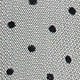 Mesh Bottom - Black Dots