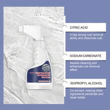 Steel Rust Remover, Bolt & Screw Metal Rust Stain Cleaner, Household Rust Cleaning Agent - Liquid - View 4