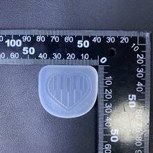 心形钢琴树脂浇铸模具、硅胶模具配件、树脂液体模具、树脂钥匙扣硅胶模具、树脂模具 - 白色 - 查看 4