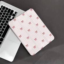 1 chiếc ốp lưng máy tính bảng Coquette màu hồng in hình nơ, chất liệu TPU mềm dẻo, có ngăn đựng bút, tương thích với iPad thế hệ thứ 10 10.9 inch 2022 / Air 13 (M3 2025) / Air 11 (M3 2025). Tương thích với SAMSUNG, , Oppo Pad, Matepad, Vivo Pad, Honor Pad. - Nhiều màu - Xem 6