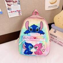 Ba lô in hình Lilo & Stitch của Disney, ba lô hoạt hình màu xanh dễ thương, phù hợp cho trường học, du lịch và sử dụng hàng ngày. - Nhiều màu - Xem 7