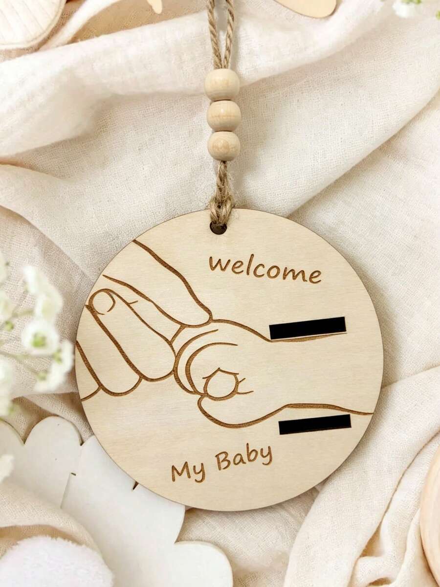 1 chiếc giá đỡ vòng tay cho bé sơ sinh dùng trong bệnh viện, biển báo sinh, quà tặng cho trẻ sơ sinh. - Nhiều màu - Xem 1