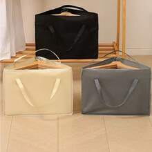 1pc Large Capacity Clothes Hook Storage Bag, Home Clothes & Pants Clip Organizer Bag, Suitable For Bedroom, Student Dorm, Outdoor Travel Portable Storage Bag, Can Be Used To Store Clothes, Ties, Skirts, Hangers, Pants Racks - View 1