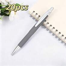 1/20/50pcs Customized Multi-Color Ballpoint Pens, Smooth Writing Without Leaking. Supports Laser Engraving Of Company Logo, Name Or Short English Sentence, Suitable For Business Office And Student Daily Writing - Multicolor - View 8