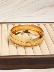 3pcs Exaggerated Asymmetric Solid Acrylic Bangle Bracelets, Versatile & Stylish, Suitable For Women To Wear For Travel, Vacation, Dates, Shopping, Parties, Daily, Outdoor Activities, Photography, Birthday Gifts - Multicolor - View 5