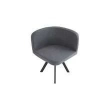 Dining Table And Chair Set For People, Consisting Of A Dining Table And Chairs With Linen Upholstery, Suitable For Kitchens And Dining Rooms - 灰色 - 查看 7