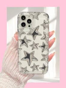 Funda de teléfono transparente de la serie Galaxy, compatible con modelos Android y Apple - Multicolor - Ver 2