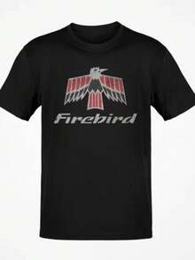 Mångsidig och universellt smickrande, denna nostalgiska t-shirt med Pontiac Firebird 1967-logotypen skapar en raffinerad och snygg look med en fantastisk passform! !, Retro t-shi - Tillbaka - Visa 7