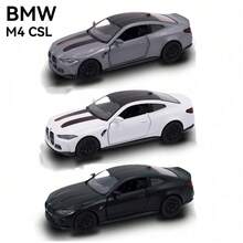 Burago 1:36 Scale  M4 CSL Zinc Alloy Diecast Model Car, Creative Model Toy Decor, Suitable For Teens And Adults Collection, Can Be Used As Room Decoration Gift - Multicolor - View 1