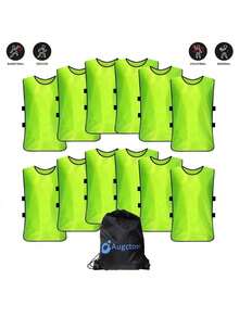 3pcs/2026 World Cup Essential Football Training Vests, Breathable And Lightweight, Suitable For Football Practice And Matches - Multicolor - View 6