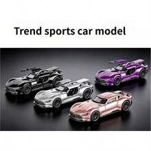 1:43 合金模型金屬仿真跑車裝飾品，可滑行+可開門 AMG，大牛收藏模型裝飾，三門版。手感極佳 / GT 跑車模型 / 這就是夢幻車！擺在桌上讓你心情更好 - 彩色 - 查看 13