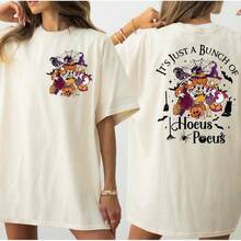 Beyond Bounds Camiseta de Halloween de , Daisy y Goofy, Camiseta de Halloween de Mejores Amigos, Camiseta para Fiesta de Halloween, Camiseta de Halloween de  2026 - Albaricoque - Ver 1