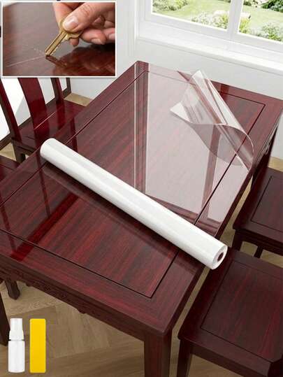Película protectora transparente gruesa para la renovación de encimeras, resistente al calor, impermeable, resistente al aceite, fácil de limpiar y mantener, adhesivo de cocina para encimeras, mesas, paredes, mesas de café, comedores, muebles, adhesivo de mármol, papel tapiz resistente a los arañazos para renovación