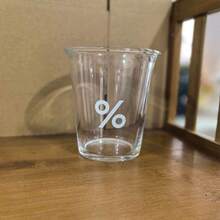 1個現代簡約玻璃杯，耐熱，約4英吋高，適用於咖啡、果汁、牛奶和其他飲料，適用於客廳、臥室、餐廳，也是送給朋友和家人的絕佳禮物 - 彩色 - 查看 7