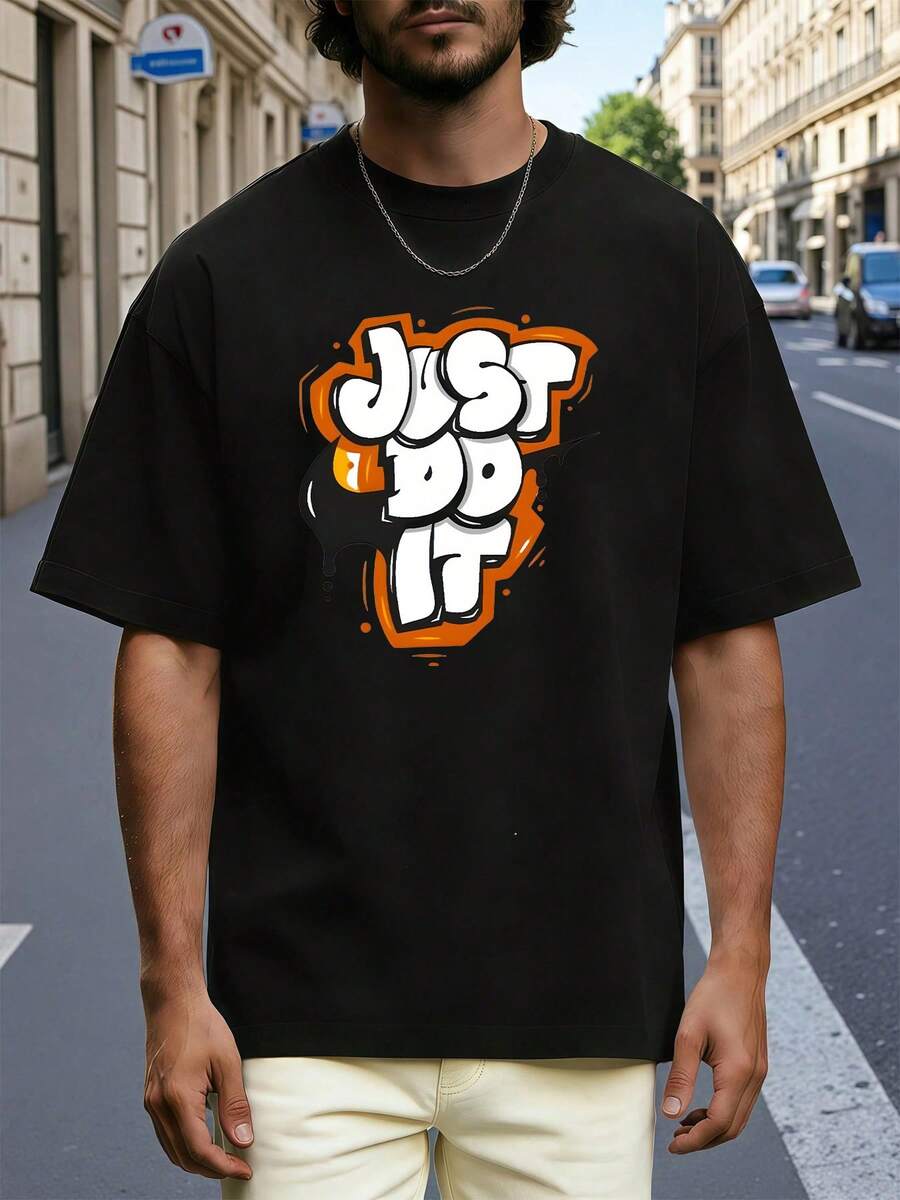 Men T-Shirts - Black - View 1