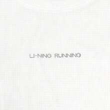 Áo thun nữ LI-NING lưới thoáng khí, nhanh khô, dòng sản phẩm chạy bộ, phản quang, nhẹ ATSW142 - sữa - Xem 4
