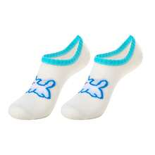 1/2/4 Pairs Cute Cartoon Animal Print Low Cut Socks For Women, Breathable Mesh Invisible Socks, Casual Daily Wear, Random Styles - Multicolor - View 8