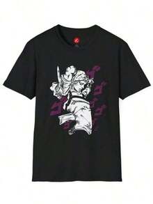 -Jhony Joestar Jojos Shirt - Negro - Ver 6