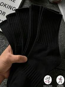 60只/40只/30只装 男女通用秋冬运动中筒袜，白色，防臭吸湿加厚舒适，适合日常穿着、情侣、女生，也适合度假、运动、休闲、商务等各种场合，四季皆宜。 - 多色 - 查看 1