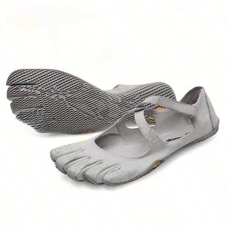 Vibram FiveFingers 7-7.5size Mesh Slip-On Barefoot Shoes, Non-Slip Minimalist Toe Shoes For Women & Men - Màu đen tuyền - Xem 1
