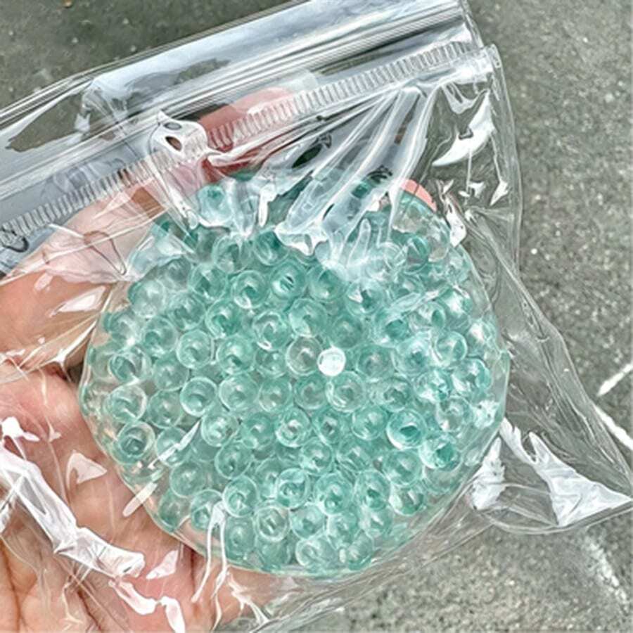 Bola de Apertar Barulhenta com Contas de Vidro Alívio de Estresse Brinquedo de Apertar Feito à Mão - Brinquedo de Alívio de Estresse, Brinquedo de Apertar, Brinquedo Divertido de Alívio de Estresse e Desabafo, Pequeno Presente Ornamento de Alívio de Estresse para Escritório, Brinquedo de Apertar, Brinquedo, Brinquedo de Apertar, Brinquedo de Apertar Taba